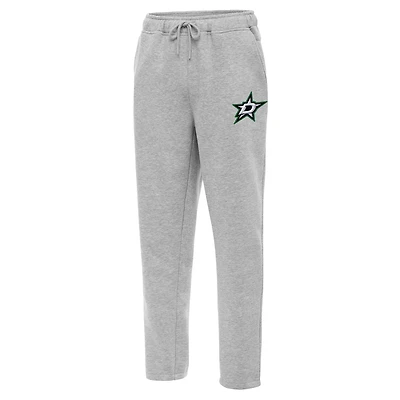 Men's Antigua  Heather Gray Dallas Stars Victory Sweatpants