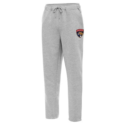 Men's Antigua  Heather Gray Florida Panthers Victory Sweatpants