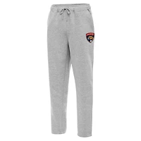 Men's Antigua  Heather Gray Florida Panthers Victory Sweatpants