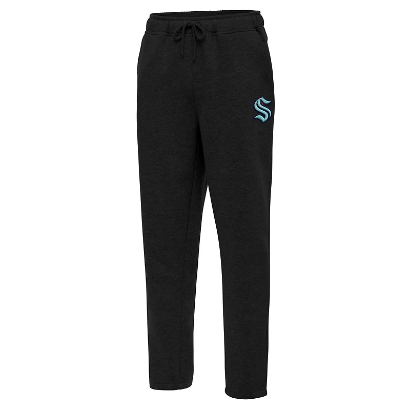 Men's Antigua  Black Seattle Kraken Victory Sweatpants