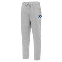Men's Antigua  Heather Gray Tampa Bay Lightning Victory Sweatpants