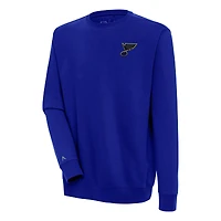 Men's Antigua  Blue St. Louis Blues Victory Pullover Sweatshirt