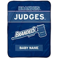 Chad & Jake Brandeis University Judges 30" x 40" Personalized Baby Blanket