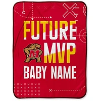 Chad & Jake Maryland Terrapins 30" x 40" Personalized Baby Blanket
