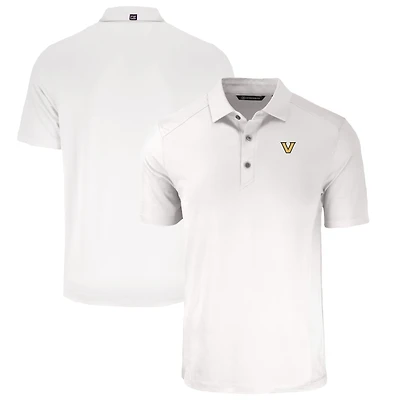 Men's Cutter & Buck White Vanderbilt Commodores Big & Tall Forge Eco Stretch Recycled Polo