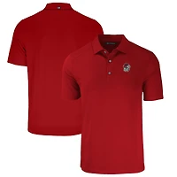 Men's Cutter & Buck Red Georgia Bulldogs Big & Tall Forge Eco Stretch Recycled Polo