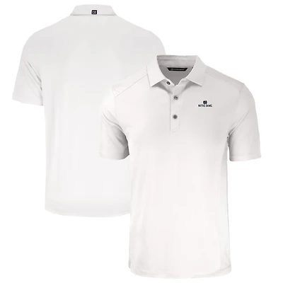 Men's Cutter & Buck White Notre Dame Fighting Irish Big & Tall Forge Eco Stretch Recycled Polo