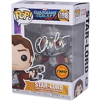 Chris Pratt Guardians of the Galaxy Volume 2 Autographed Limited Chase Edition #198 Funko Pop!