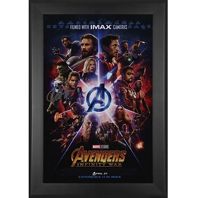 Chris Pratt Avengers Infinity War Autographed Framed 11" x 17" Movie Poster