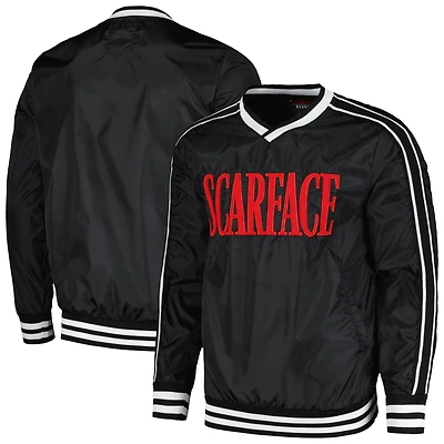 Unisex Black Scarface Pullover Windbreaker
