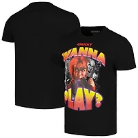 Unisex Reason Black Chucky Wanna Play T-Shirt