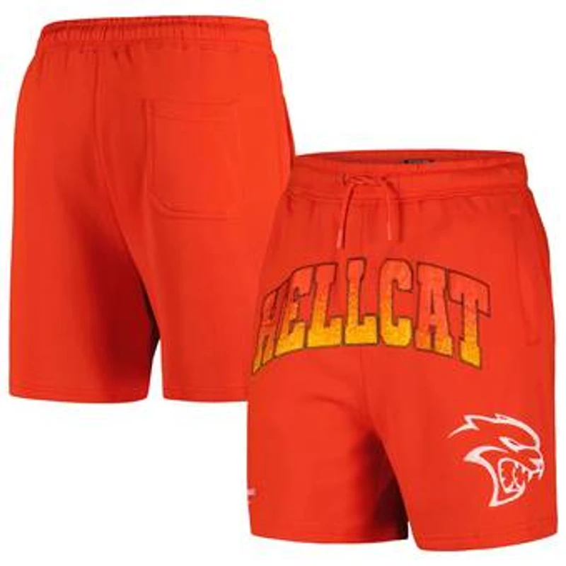 Men's Red Dodge Hellcat Arc Shorts