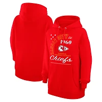 Unisex Starter  Red Kansas City Chiefs Arch Team Fleece Pullover Hoodie