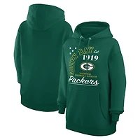 Unisex Starter  Green Green Bay Packers Arch Team Fleece Pullover Hoodie