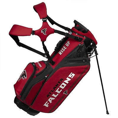 WinCraft Atlanta Falcons Caddie Carry Hybrid Golf Bag