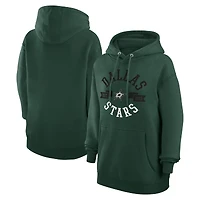 Women's G-III 4Her by Carl Banks Green Dallas Stars City Graphic Fleece Pullover Hoodie