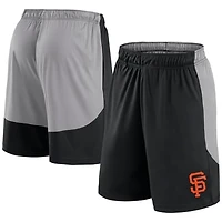 Men's Fanatics Black/Gray San Francisco Giants Go Hard Shorts