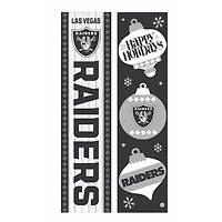 Las Vegas Raiders 47" Double Sided Christmas Leaner Fan Sign
