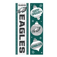 Philadelphia Eagles 47" Double Sided Christmas Leaner Fan Sign