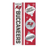 Tampa Bay Buccaneers 47" Double Sided Christmas Leaner Fan Sign