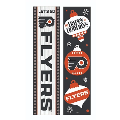 Philadelphia Flyers 47" Double Sided Christmas Leaner Fan Sign