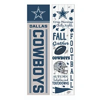 Dallas Cowboys 47" Double Sided Fall Leaner Fan Sign