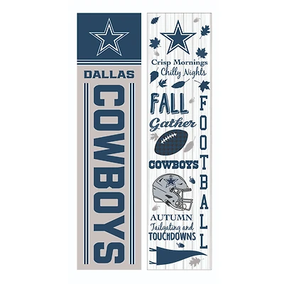Dallas Cowboys 47" Double Sided Fall Leaner Fan Sign