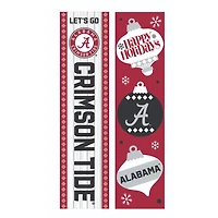 Alabama Crimson Tide 47" Double Sided Christmas Leaner Fan Sign
