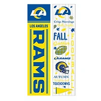 Los Angeles Rams 47" Double Sided Fall Leaner Fan Sign