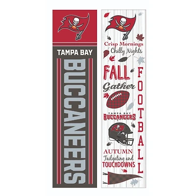 Tampa Bay Buccaneers 47" Double Sided Fall Leaner Fan Sign