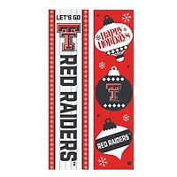 Texas Tech Red Raiders 47" Double Sided Christmas Leaner Fan Sign