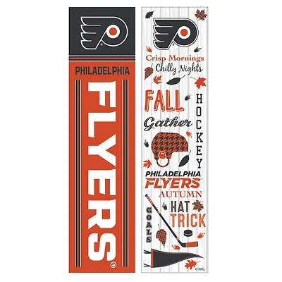 Philadelphia Flyers 47" Double Sided Fall Leaner Fan Sign
