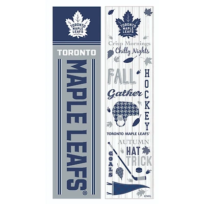 Toronto Maple Leafs 47" Double Sided Fall Leaner Fan Sign