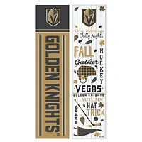 Vegas Golden Knights 47" Double Sided Fall Leaner Fan Sign