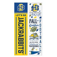 South Dakota State Jackrabbits 47" Double Sided Fall Leaner Fan Sign