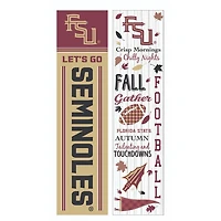Florida State Seminoles 47" Double Sided Fall Leaner Fan Sign