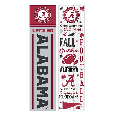 Alabama Crimson Tide 47" Double Sided Fall Leaner Fan Sign