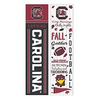 South Carolina Gamecocks 47" Double Sided Fall Leaner Fan Sign