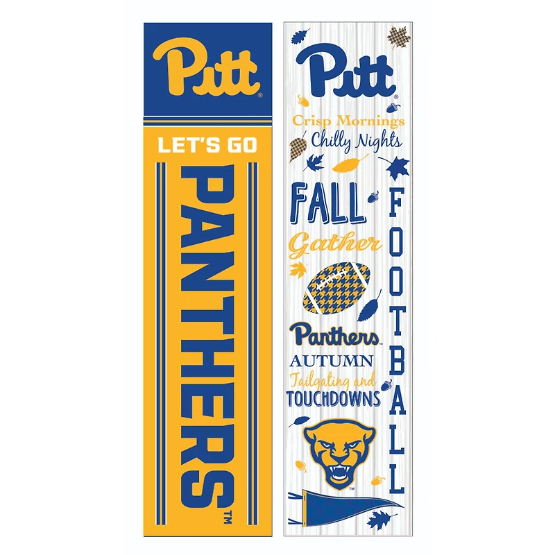 Pitt Panthers 47" Double Sided Fall Leaner Fan Sign