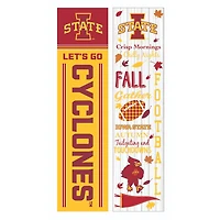Iowa State Cyclones 47" Double Sided Fall Leaner Fan Sign