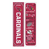 Arizona Cardinals 47" Double Sided Winter Leaner Fan Sign