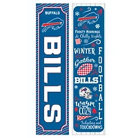 Buffalo Bills 47" Double Sided Winter Leaner Fan Sign