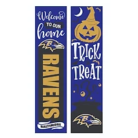Baltimore Ravens 47" Double Sided Halloween Leaner Fan Sign