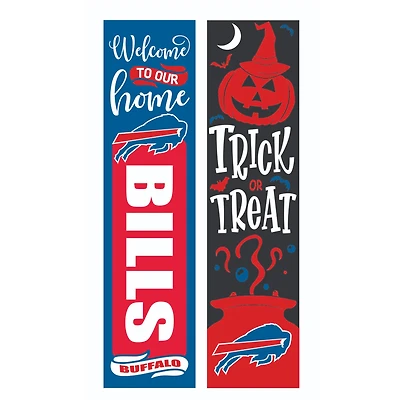 Buffalo Bills 47" Double Sided Halloween Leaner Fan Sign
