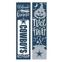 Dallas Cowboys 47" Double Sided Halloween Leaner Fan Sign