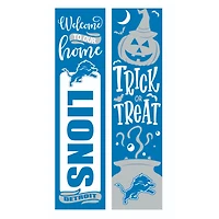 Detroit Lions 47" Double Sided Halloween Leaner Fan Sign