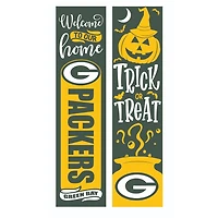 Green Bay Packers 47" Double Sided Halloween Leaner Fan Sign