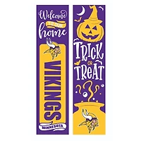 Minnesota Vikings 47" Double Sided Halloween Leaner Fan Sign