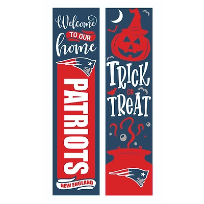 New England Patriots 47" Double Sided Halloween Leaner Fan Sign