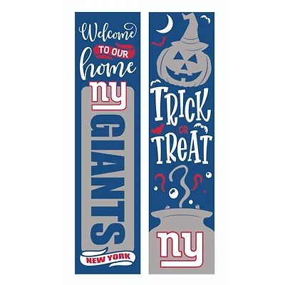 New York Giants 47" Double Sided Halloween Leaner Fan Sign